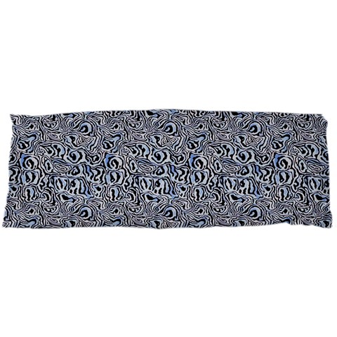 Blue Black Snake Pattern 40 x15  Body Pillow Case Dakimakura (Two Sides) from ArtsNow.com Front