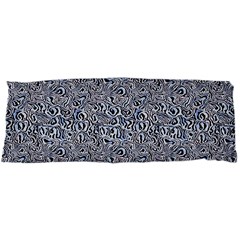 Blue Black Snake Pattern 40 x15  Body Pillow Case Dakimakura (Two Sides) from ArtsNow.com Front