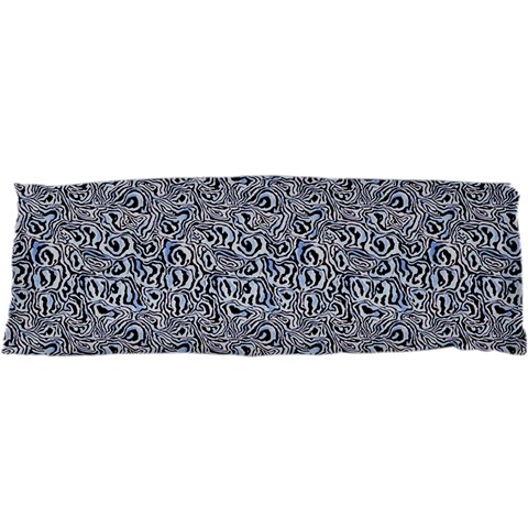 Blue Black Snake Pattern 71 x25  Body Pillow Case Dakimakura (Two Sides) from ArtsNow.com Front