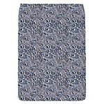 Blue Black Snake Pattern Removable Flap Cover (S)