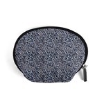 Blue Black Snake Pattern Accessory Pouch (Small)