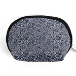Blue Black Snake Pattern Accessory Pouch (Medium)