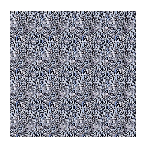 Blue Black Snake Pattern Duvet Cover (Queen Size) from ArtsNow.com Front