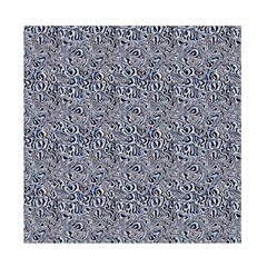 Blue Black Snake Pattern Duvet Cover Double Side (Full/ Double Size) from ArtsNow.com Back