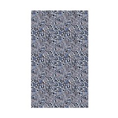 Blue Black Snake Pattern Duvet Cover Double Side (Single Size) from ArtsNow.com Front