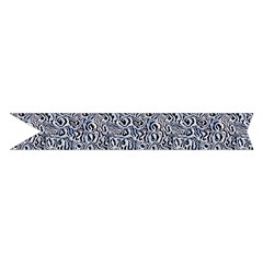 Blue Black Snake Pattern Midi Wrap Pencil Skirt from ArtsNow.com Hem