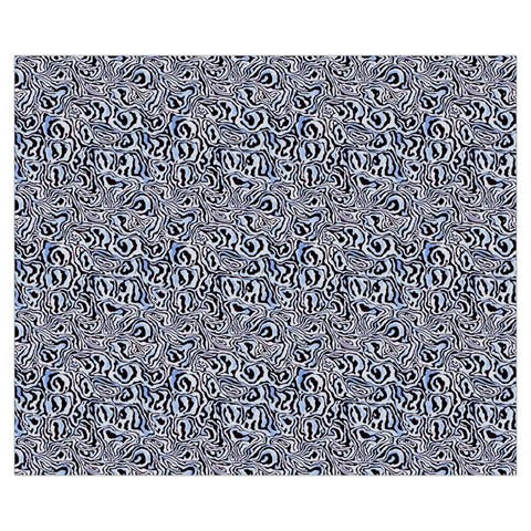 Blue Black Snake Pattern Medium Tote Bag from ArtsNow.com Front