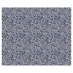 Blue Black Snake Pattern Medium Tote Bag from ArtsNow.com Front