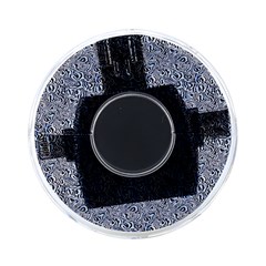 Blue Black Snake Pattern On Front