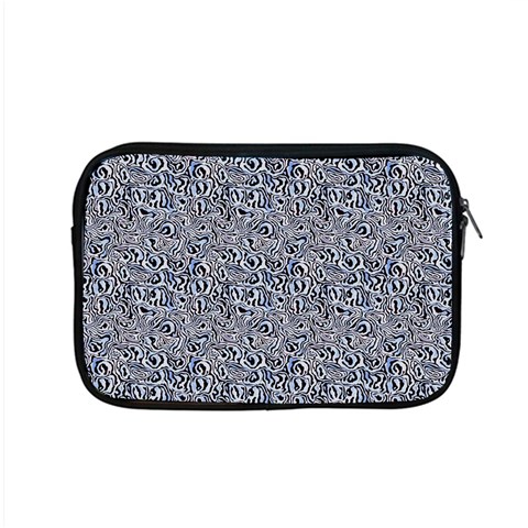 Blue Black Snake Pattern Apple MacBook Pro 15  Zipper Case from ArtsNow.com Front