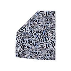 Blue Black Snake Pattern Women s Button Up Vest from ArtsNow.com Right Pocket