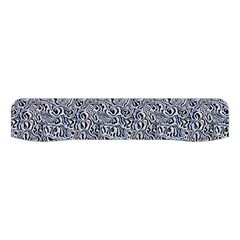 Blue Black Snake Pattern Women s Button Up Vest from ArtsNow.com Neckline
