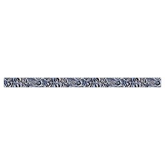 Blue Black Snake Pattern Everyday Shoulder Bag with Pouch Bag from ArtsNow.com Front Hnad Strap
