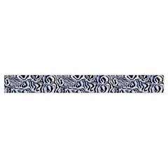 Blue Black Snake Pattern Everyday Shoulder Bag with Pouch Bag from ArtsNow.com Front Bottom