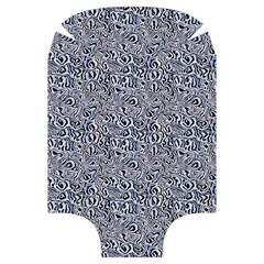Blue Black Snake Pattern Luggage Cover (Large) from ArtsNow.com Back