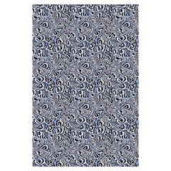 Blue Black Snake Pattern Kids  Hooded Rain Ponchos from ArtsNow.com Front