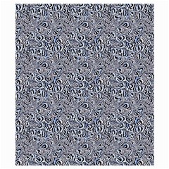 Blue Black Snake Pattern Kids  Hooded Rain Ponchos from ArtsNow.com Hood Right