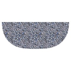 Blue Black Snake Pattern Kids  Hooded Rain Ponchos from ArtsNow.com Brim