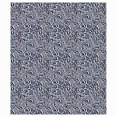 Blue Black Snake Pattern Kids  Hooded Rain Ponchos from ArtsNow.com Hood Left