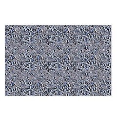 Blue Black Snake Pattern Waist Pouch (Small) from ArtsNow.com Loop
