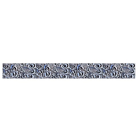 Blue Black Snake Pattern Belt Pouch Bag (Large) from ArtsNow.com Bottom