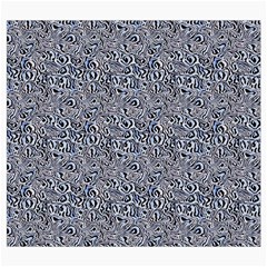 Blue Black Snake Pattern Roll Up Canvas Pencil Holder (S) from ArtsNow.com Front