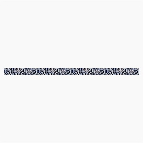 Blue Black Snake Pattern Roll Up Canvas Pencil Holder (S) from ArtsNow.com Strap