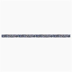 Blue Black Snake Pattern Roll Up Canvas Pencil Holder (L) from ArtsNow.com Strap