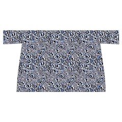 Blue Black Snake Pattern Wristlet Pouch Bag (Small) from ArtsNow.com Front