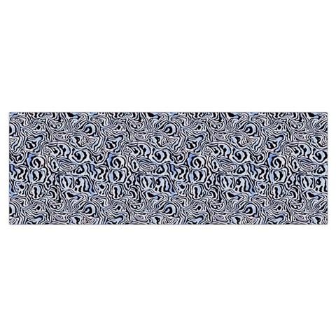 Blue Black Snake Pattern Wristlet Pouch Bag (Small) from ArtsNow.com Bottom