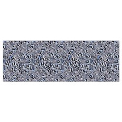 Blue Black Snake Pattern Wristlet Pouch Bag (Small) from ArtsNow.com Bottom