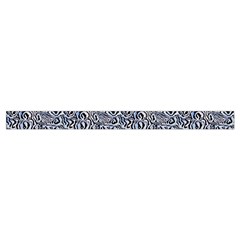 Blue Black Snake Pattern Wristlet Pouch Bag (Small) from ArtsNow.com Strap Outside