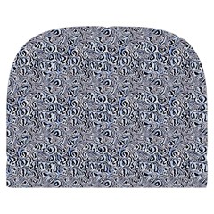 Blue Black Snake Pattern Make Up Case (Small) from ArtsNow.com Back