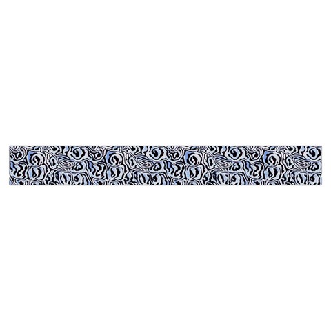 Blue Black Snake Pattern Make Up Case (Small) from ArtsNow.com Zipper Tape Front