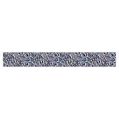Blue Black Snake Pattern Make Up Case (Small) from ArtsNow.com Zipper Tape Front