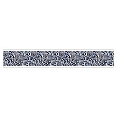 Blue Black Snake Pattern Make Up Case (Medium) from ArtsNow.com Zipper Front