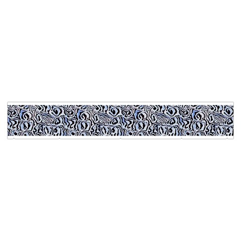 Blue Black Snake Pattern Make Up Case (Medium) from ArtsNow.com Zipper Back