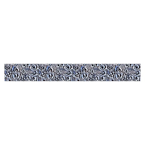 Blue Black Snake Pattern Make Up Case (Large) from ArtsNow.com Zipper Front