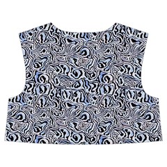 Blue Black Snake Pattern Kids  Midi Sailor Dress from ArtsNow.com Back Top
