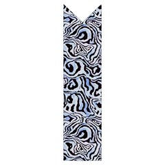 Blue Black Snake Pattern Kids  Midi Sailor Dress from ArtsNow.com Placket