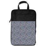 Blue Black Snake Pattern Foldable Shoe Storage Bag