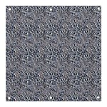 Blue Black Snake Pattern Banner and Sign 3  x 3 
