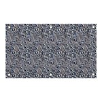 Blue Black Snake Pattern Banner and Sign 5  x 3 