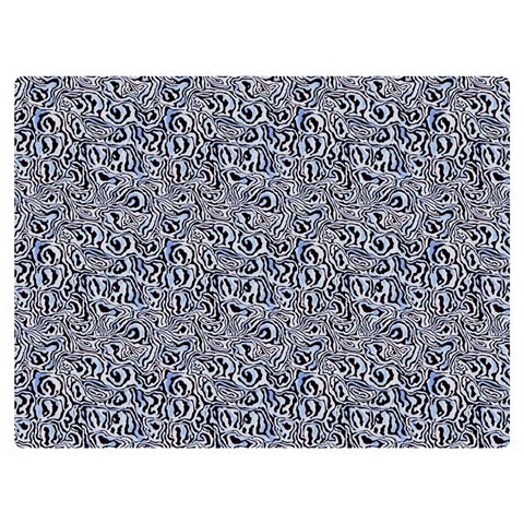 Blue Black Snake Pattern 40  x 30  Premium Plush Fleece Blanket (Extra Small) from ArtsNow.com 40 x30  Blanket Front