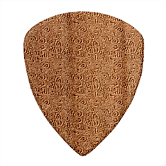 Blue Black Snake Pattern Wood Guitar Pick (Set of 10) from ArtsNow.com Front