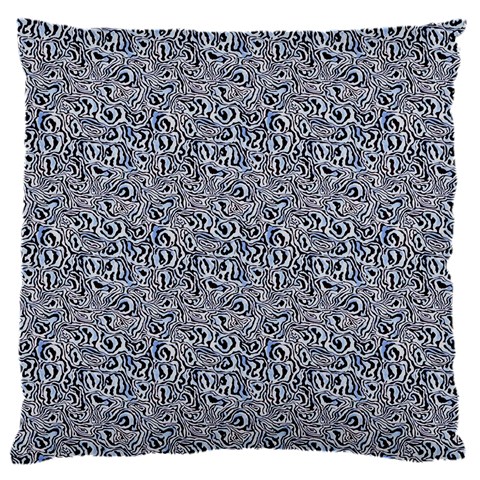 Blue Black Snake Pattern 16  Baby Flannel Cushion Case (Two Sides) from ArtsNow.com Front