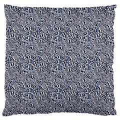 Blue Black Snake Pattern 16  Baby Flannel Cushion Case (Two Sides) from ArtsNow.com Back