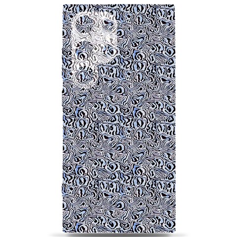 Blue Black Snake Pattern Samsung Galaxy S24 Ultra 6.9 Inch Black TPU UV Case from ArtsNow.com Front