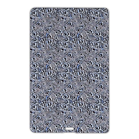 Blue Black Snake Pattern Name Card Style USB Flash Drive from ArtsNow.com Front