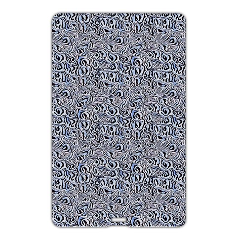 Blue Black Snake Pattern Name Card Style USB Flash Drive from ArtsNow.com Back